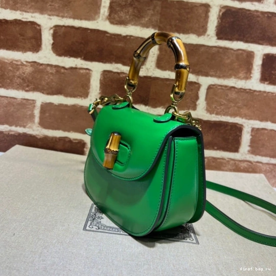 Firstbag ru bag GUCCI top with handle Mini Bamboo 0813